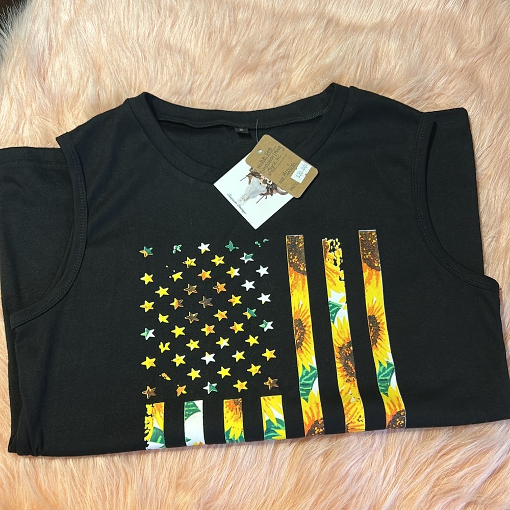 New American flag muscle tank! - Picture 2 of 2